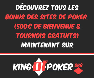 Bonus des sites de poker en ligne