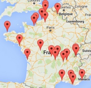 Casino de france carte