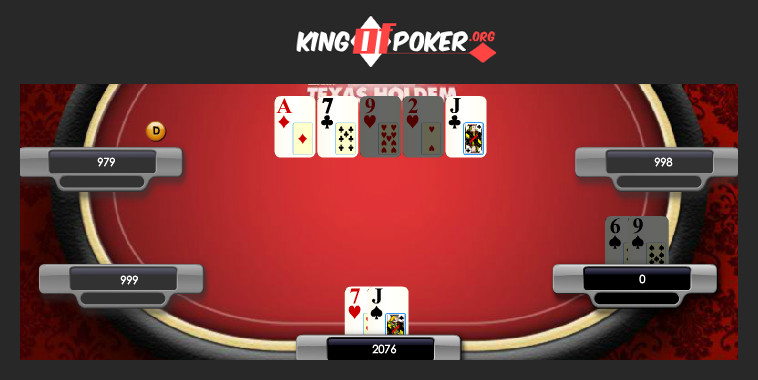 texas hold em poker online vs ai